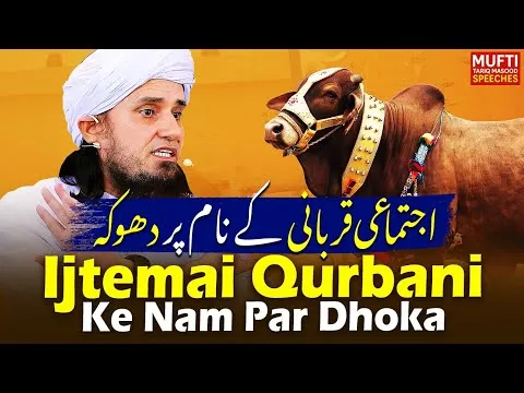 Ijtemai Qurbani Ke Nam Par Dhoka